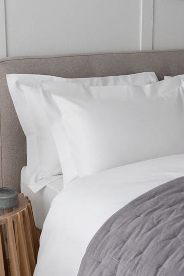 Buy Set of 2 Collection Luxe 400 Thread Count 100 Egyptian Cotton Pillowcases from Next Germany