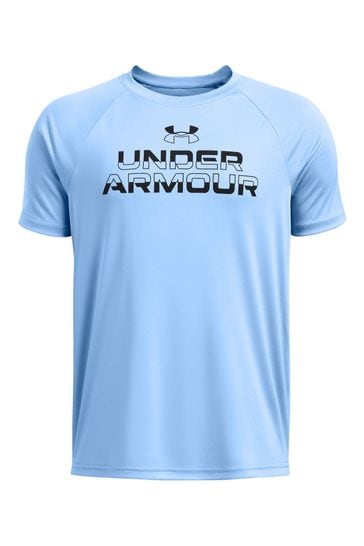 Baby blue under armour shirt clearance