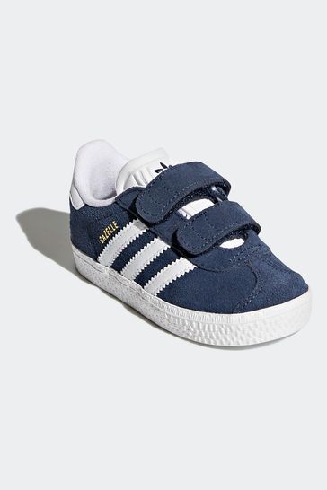 Adidas originals gazelle infant trainers - navy clearance