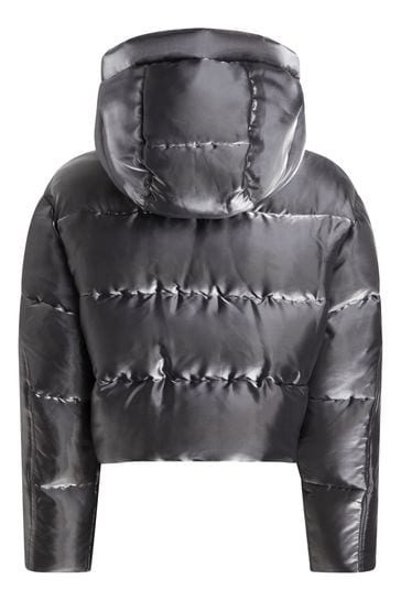 Calvin klein hotsell silver coat
