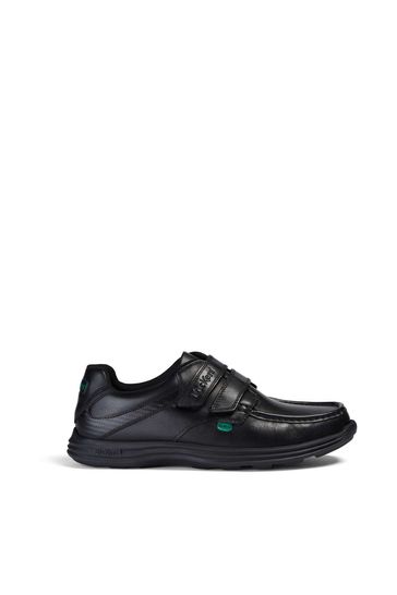 Kickers® Reasan Black Strap Shoe