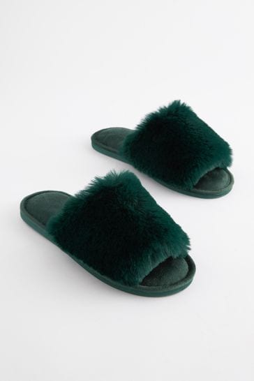 Green fluffy slides online
