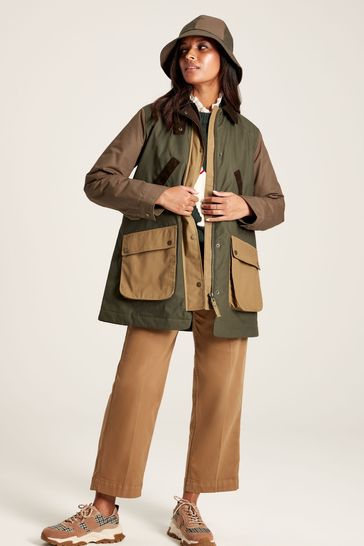 Joules daubenay faux wax store jacket