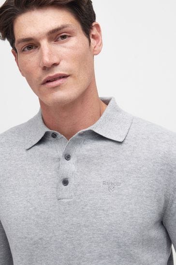 Barbour long sleeve polo shirt hotsell