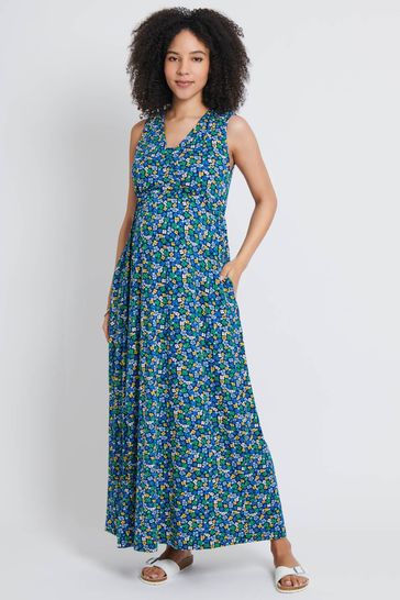Ditsy floral clearance maxi dress