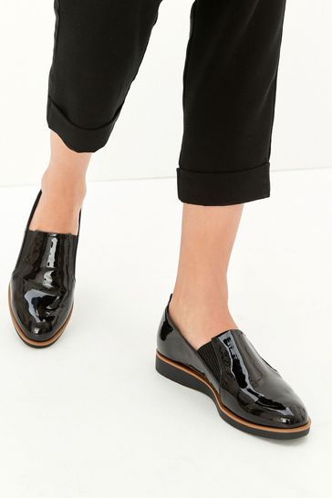 Buy Black Forever Comfort EVA Slip On Loafers from Next Luxembourg
