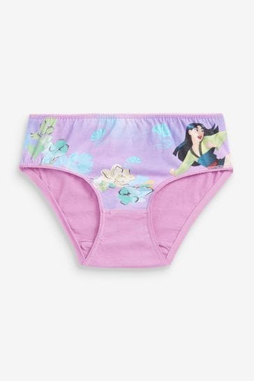7-pack cotton briefs - Pink/Disney Princesses - Kids