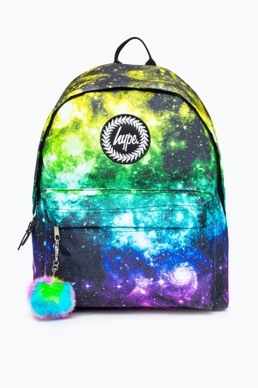 hype rainbow space backpack