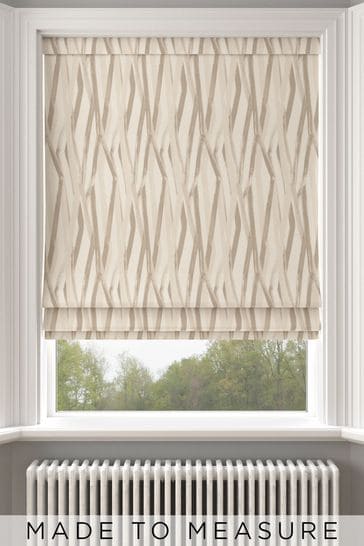 Pebble Natural Ayers Made To Measure Roman Blind