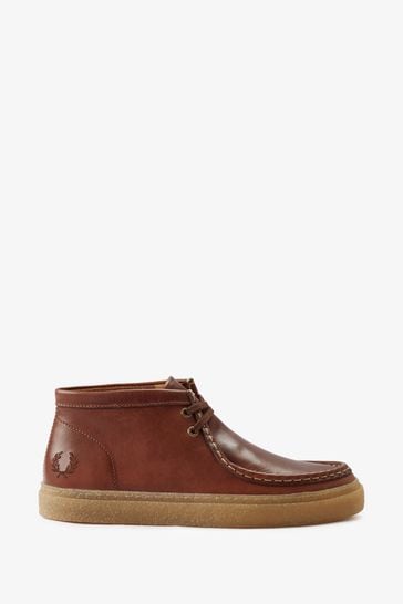 Fred perry leather clearance boots