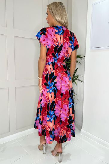 Frill top shop midi dress