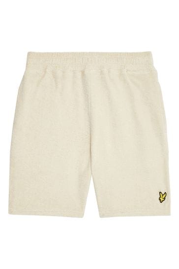 Buy Lyle Scott Natural Boys Towelling Shorts from Next Bahrain