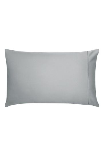 Bedeck of Belfast Grey Bob 600TC Egyptian Cotton Housewife Pillowcase