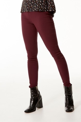 next red trousers
