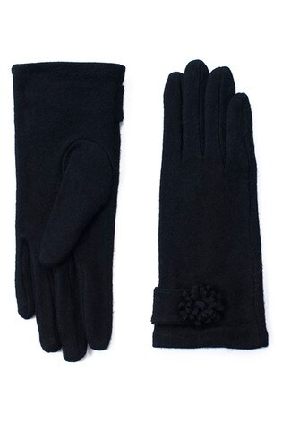 HotSquash Women's Black Gloves