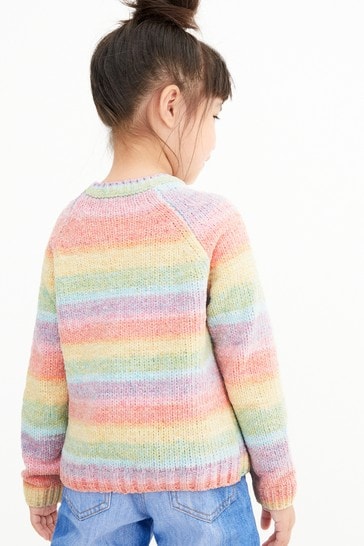 Buy Rainbow Super Soft Chenille Jumper 3 16yrs from Next Luxembourg