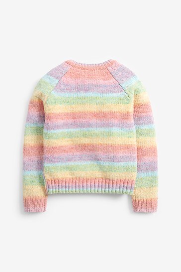 Rainbow Super Soft Chenille Jumper 3 16yrs