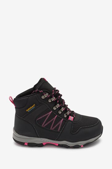 Black Waterproof Hiker Boots