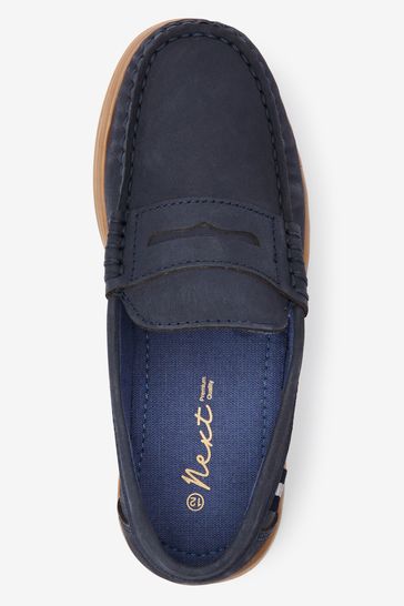 Next navy clearance loafers