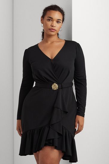 Lauren Ralph Lauren Derrain Black Dress