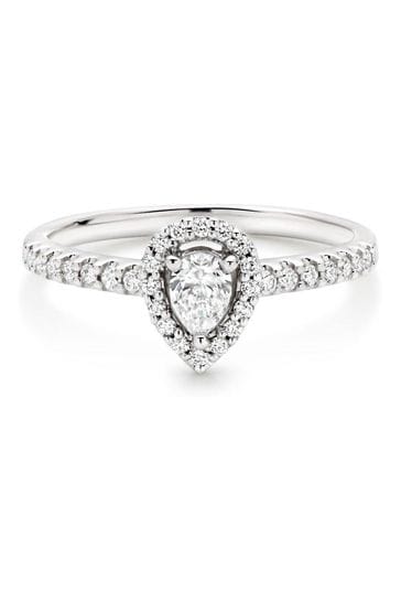 Pear shaped engagement ring beaverbrooks discount