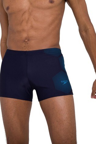 Speedo Blue Tech Placement Aqua Shorts