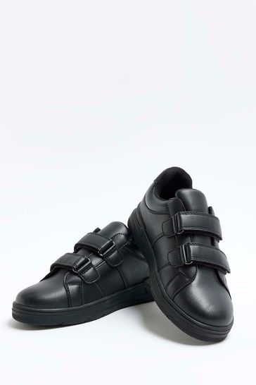 Buy River Island Black Boys Embossed Velcro from Next Germany