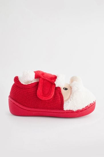 Baby sales santa slippers