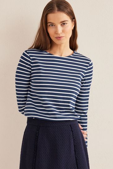 Boden crew neck breton sales