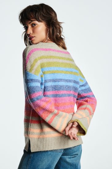 Bright best sale striped jumper