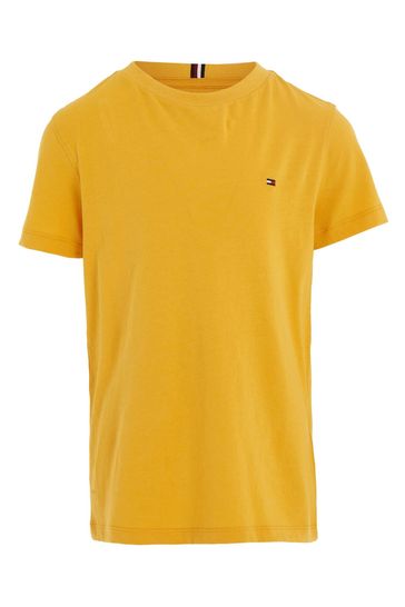 Yellow tommy sale hilfiger shirt
