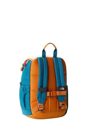 North face backpack blue and orange on sale