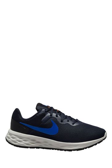 Nike Blue/Navy Revolution 6 Running Trainers