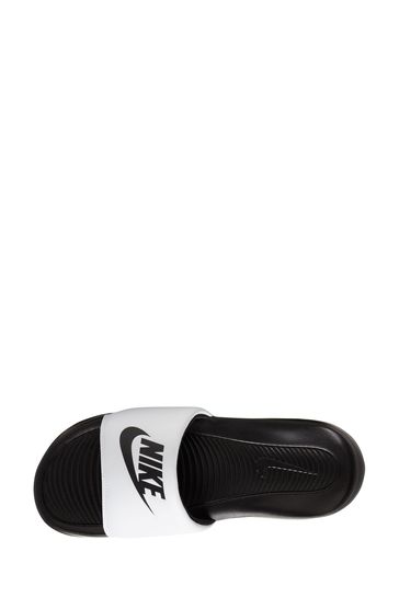 Nike white sliders mens hotsell