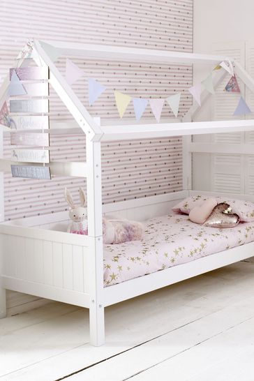 Nordic Playhouse Frame Single Bed By Flexa