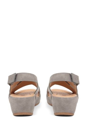 Buy Pavers Grey Ankle Strap Sandals from Next Luxembourg