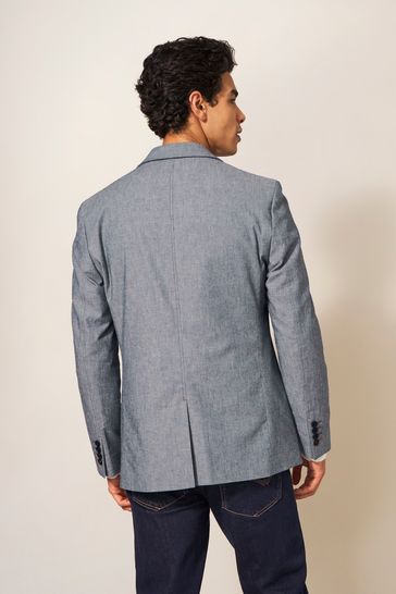 Blue chambray 2024 sport coat