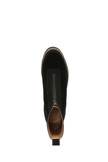 Vionic Estilo Ankle Suede Black Boots