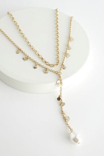 Two layer shop necklace