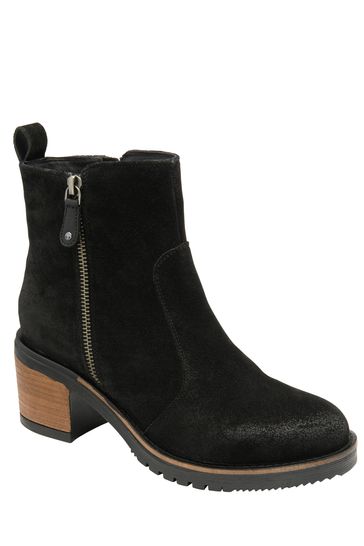 Cleated sole ankle boots hotsell