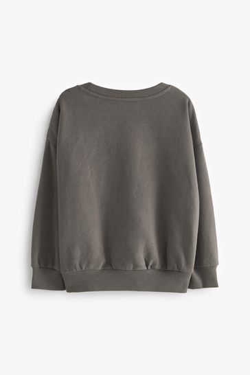 Grey discount disney sweatshirt