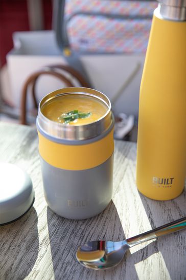 BUILT Grey Stylist 490ml Food Flask