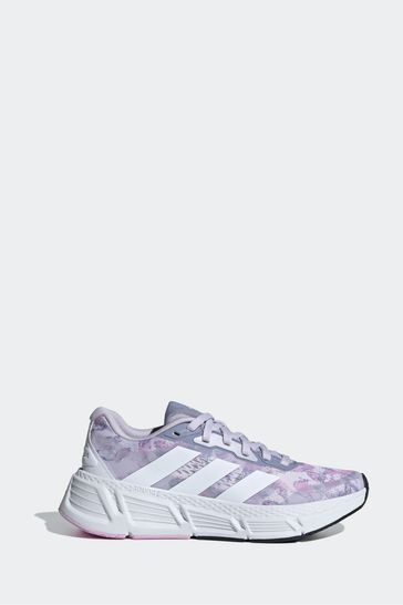 Buy adidas Purple Performance Questar 2 Bounce Running Trainers