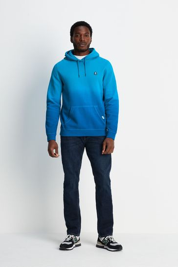 Buy Tog 24 Mens Blue Baslow Hoodie from Next Lithuania