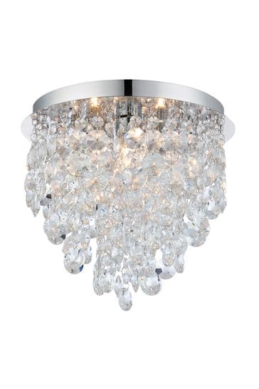 Gallery Home Chrome Thompson Chrome Ceiling Light