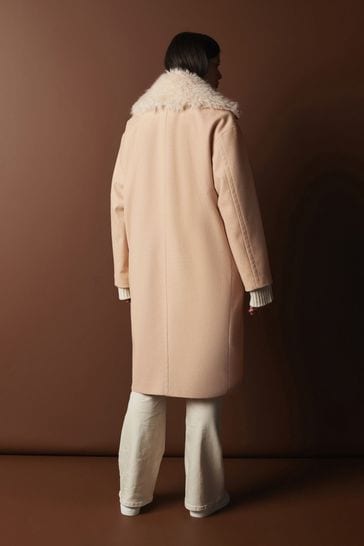 Detachable faux fur collars sale