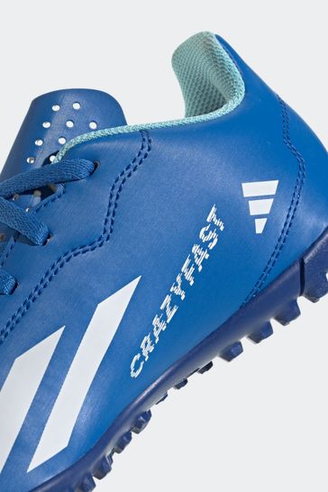 Blue and white outlet football boots