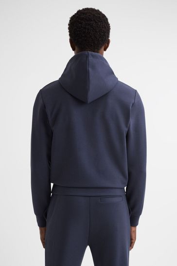 Buy Reiss Airforce Blue Fabien Logo Loungewear Hoodie from Next USA