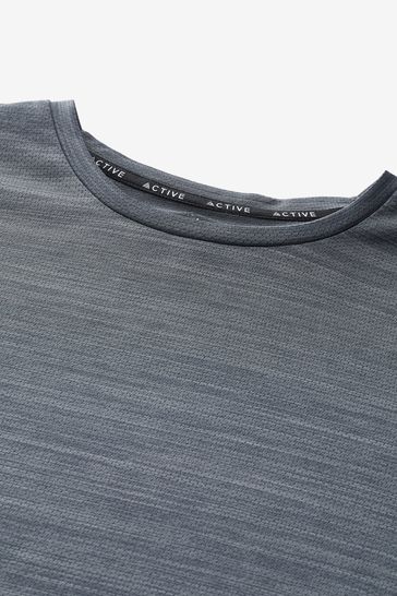 Grey mesh t shirt discount