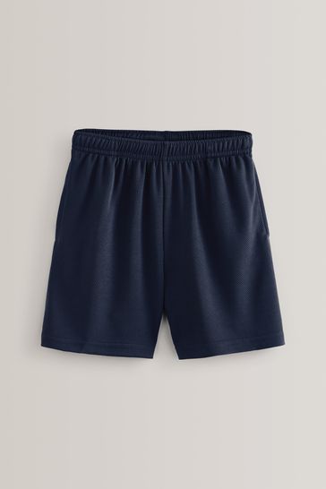 Buy Navy Blue Single Sports Shorts 3 16yrs from Next USA